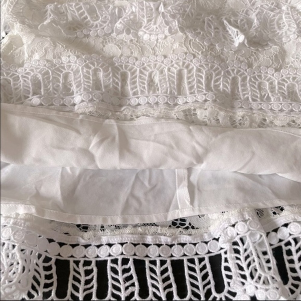 French Connection Ruffle White Dress - Picture 10 of 15
